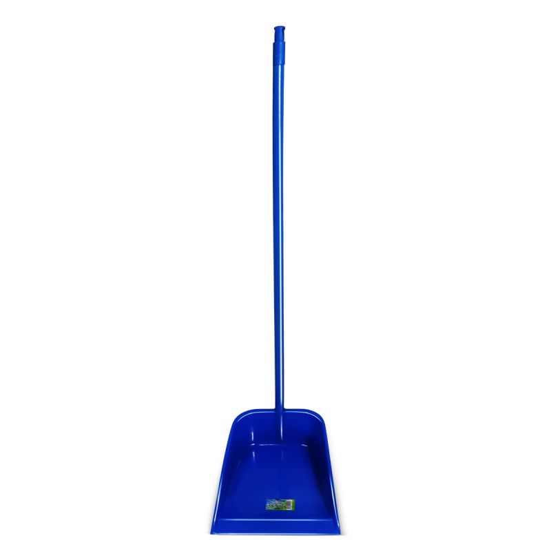 SPARTA Upright Dustpan With Aluminum Handle Serrated Edge For Broom Combing, Secure Yoke Lock With Easy Storage Hanging Hole For Commercial Cleaning, Plastic, 30 Inches, Gray, (Pack Of 6 - View #2